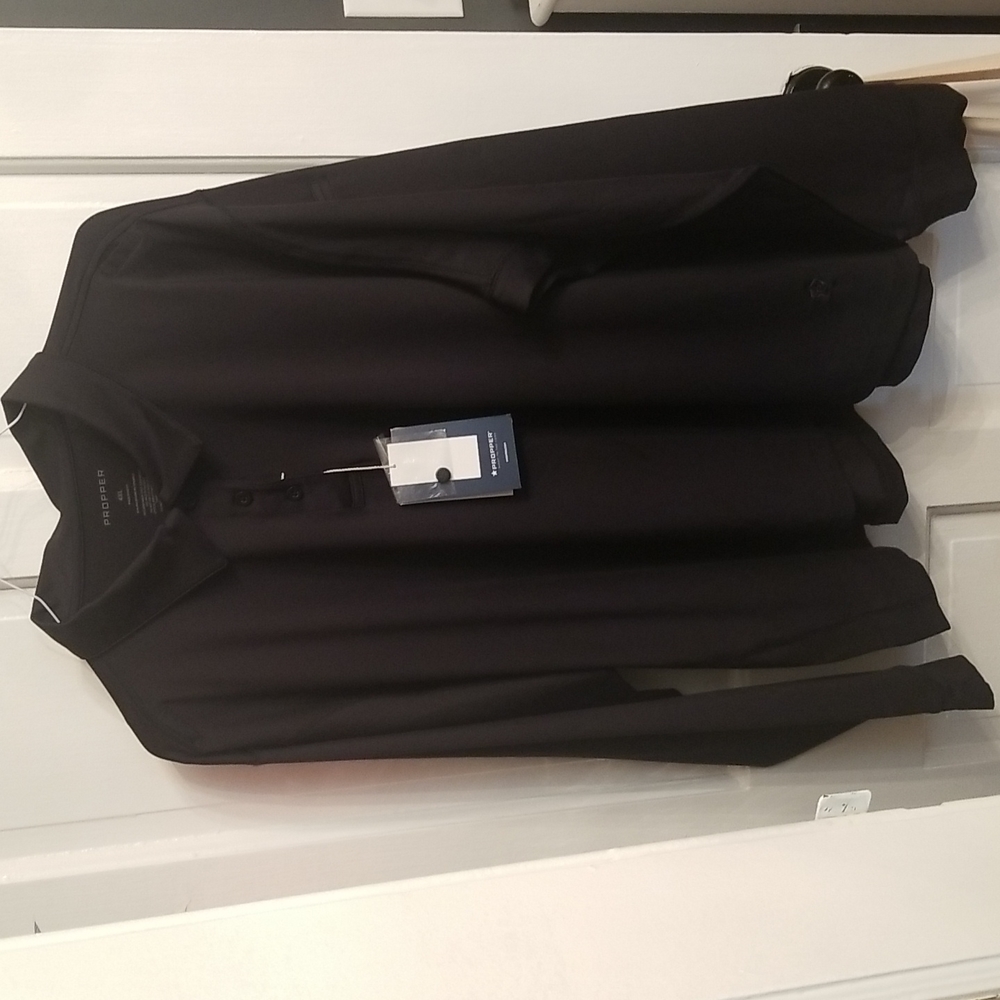 Propper Women's Edgetec polo long sleeves Navy shirt sixe 4X